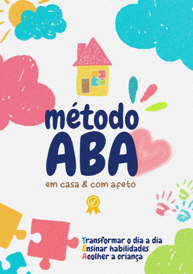 Capa do Método ABA em casa e com afeto